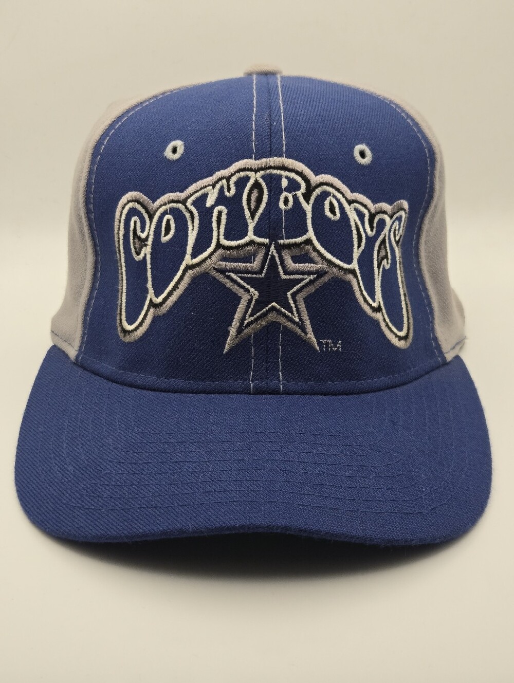 Vintage 90’s Dallas Cowboys Graffiti Starter Hat Fitted 7 - 7-3/4  RARE Pinwheel